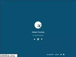 Sites similar to adamcowley.co.uk
