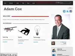 Sites similar to adamcox.net