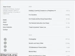 Sites similar to adamcroom.com