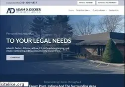 Sites similar to adamdeckerlaw.com
