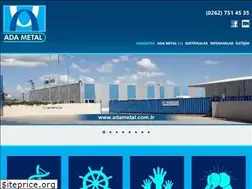 Sites similar to adametal.com.tr