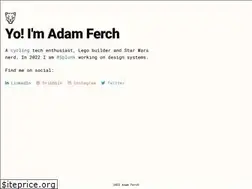 Sites similar to adamferch.com