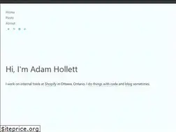 Sites similar to adamhollett.com