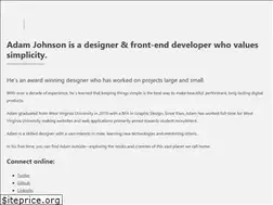 Sites similar to adamjohnsondesign.com