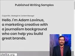 Sites similar to adamlovinus.com
