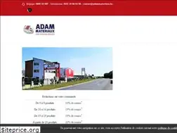Sites similar to adammateriaux.be