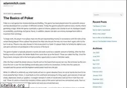 Sites similar to adammitch.com