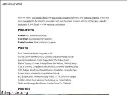 Sites similar to adamnaamani.com