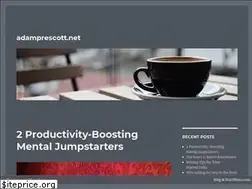 Sites similar to adamprescott.net