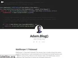 Sites similar to adampresley.github.io
