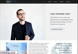 Sites similar to adamrobertscomposer.com