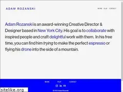 Sites similar to adamrozanski.com