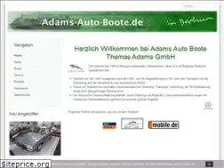 Sites similar to adams-auto-boote.de