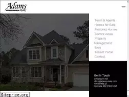 Sites similar to adams-realty.com