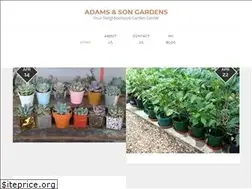 Sites similar to adamsandsongardens.com