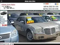 Sites similar to adamsautosales.net