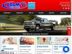 Sites similar to adamsautosalesky.com