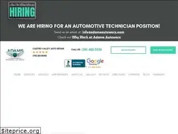 Sites similar to adamsautoworx.com