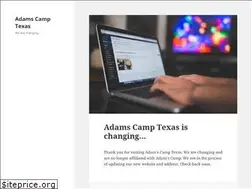 Sites similar to adamscamptexas.org