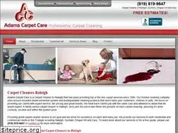 Sites similar to adamscarpetcare.com