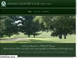 Sites similar to adamscountryclub.com