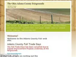 Sites similar to adamscountyfairground.org