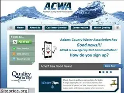Sites similar to adamscountywater.com