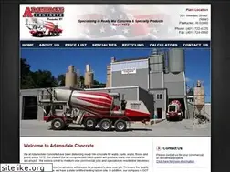 Sites similar to adamsdaleconcrete.com