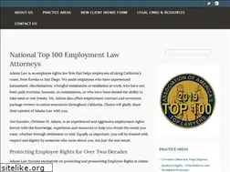 Sites similar to adamsemploymentlaw.com