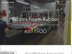 Sites similar to adamsfoam.com