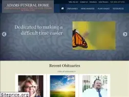 Sites similar to adamsfuneralsvc.com