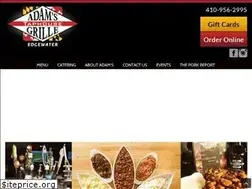 Sites similar to adamsgrilleedgewater.com