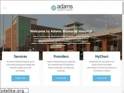Sites similar to adamshospital.org