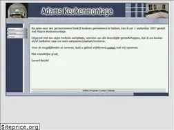 Sites similar to adamskeukenmontage.nl