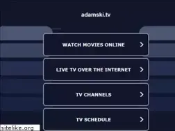 Sites similar to adamski.tv