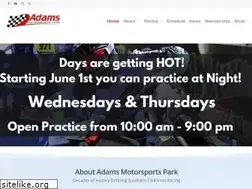 Sites similar to adamsmotorsportspark.com