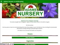 Sites similar to adamsnursery.com