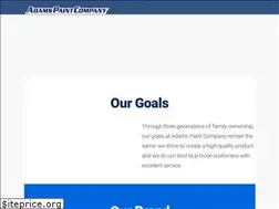 Sites similar to adamspaintcompany.com
