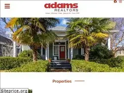 Sites similar to adamsrealtors.com