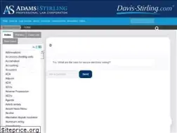 Sites similar to adamsstirling.com