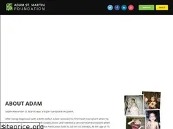 Sites similar to adamstmartinfoundation.org