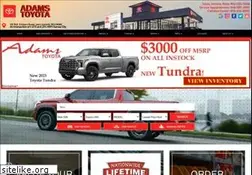 Sites similar to adamstoyota.com