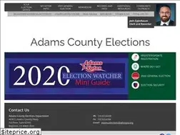 Sites similar to adamsvotes.com