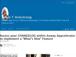 Sites similar to adamtarmstrong.com