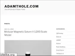 Sites similar to adamthole.com