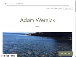 Sites similar to adamwernickwriter.com