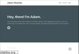 Sites similar to adamwozniak.com