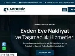 Sites similar to adanaakdeniznakliyat.com