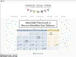 Sites similar to adanadacocukolmak.com