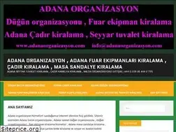 Sites similar to adanaorganizasyon.com